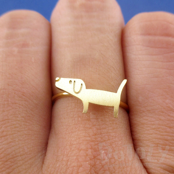 Dachshund fashion ring