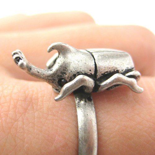 Beetle Bug selling Silver Cool Ring