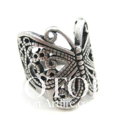 Wrap around deals butterfly ring