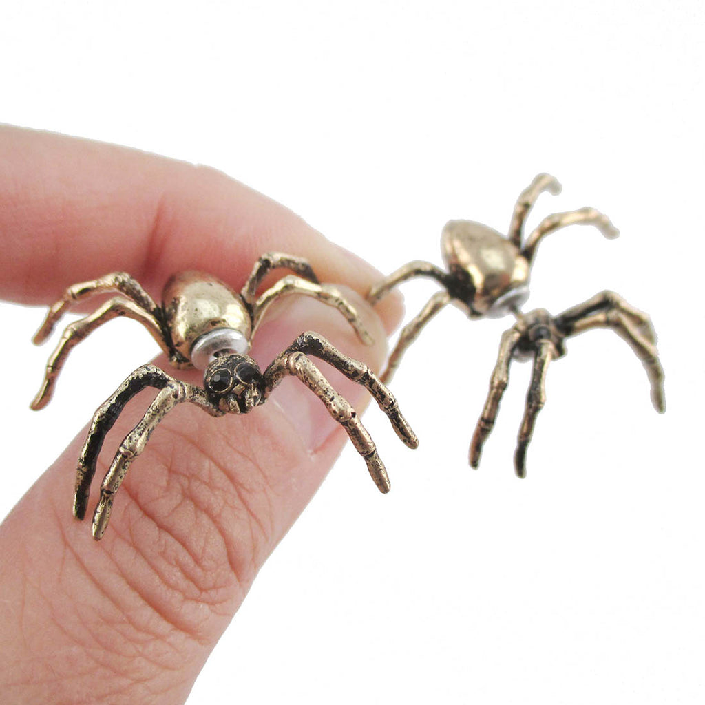 Spider brooch, spider jewelry, spider pin, resin jewelry - Shop