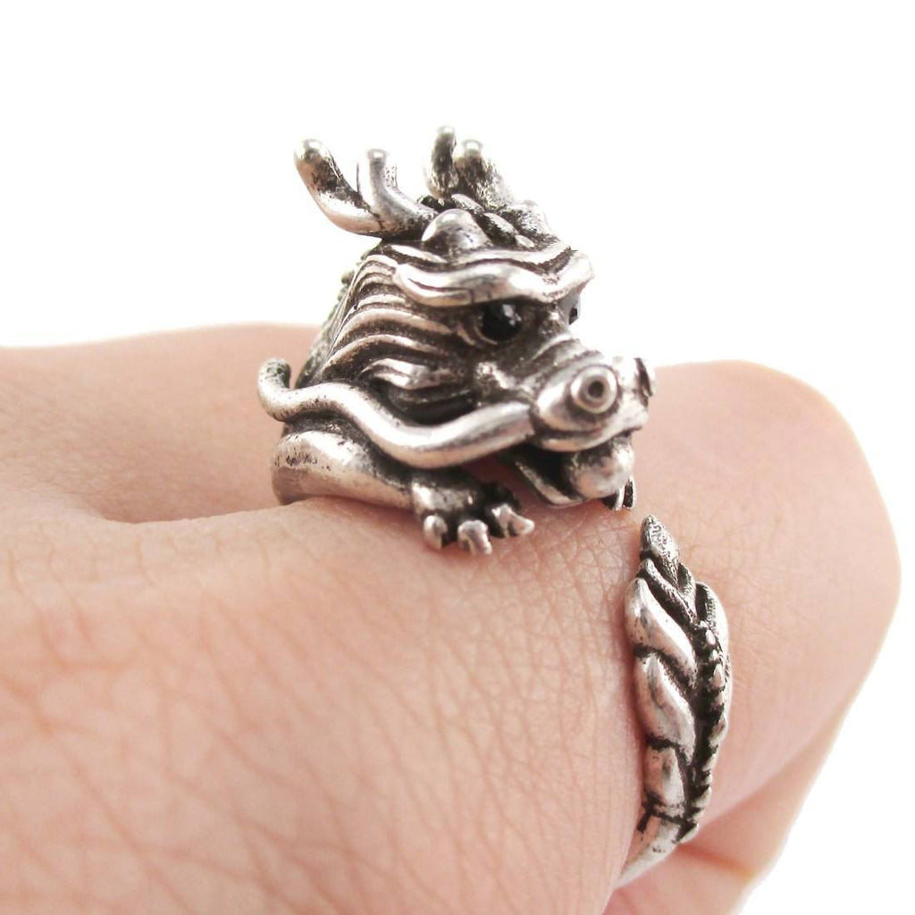 Dragon on sale shaped ring