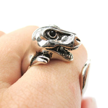 3D Pterodactyl Dinosaur Shaped Animal Ring in Brass – DOTOLY