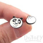 Kung Fu Panda Po Bear and Dumpling Stud Earrings | DOTOLY | DOTOLY