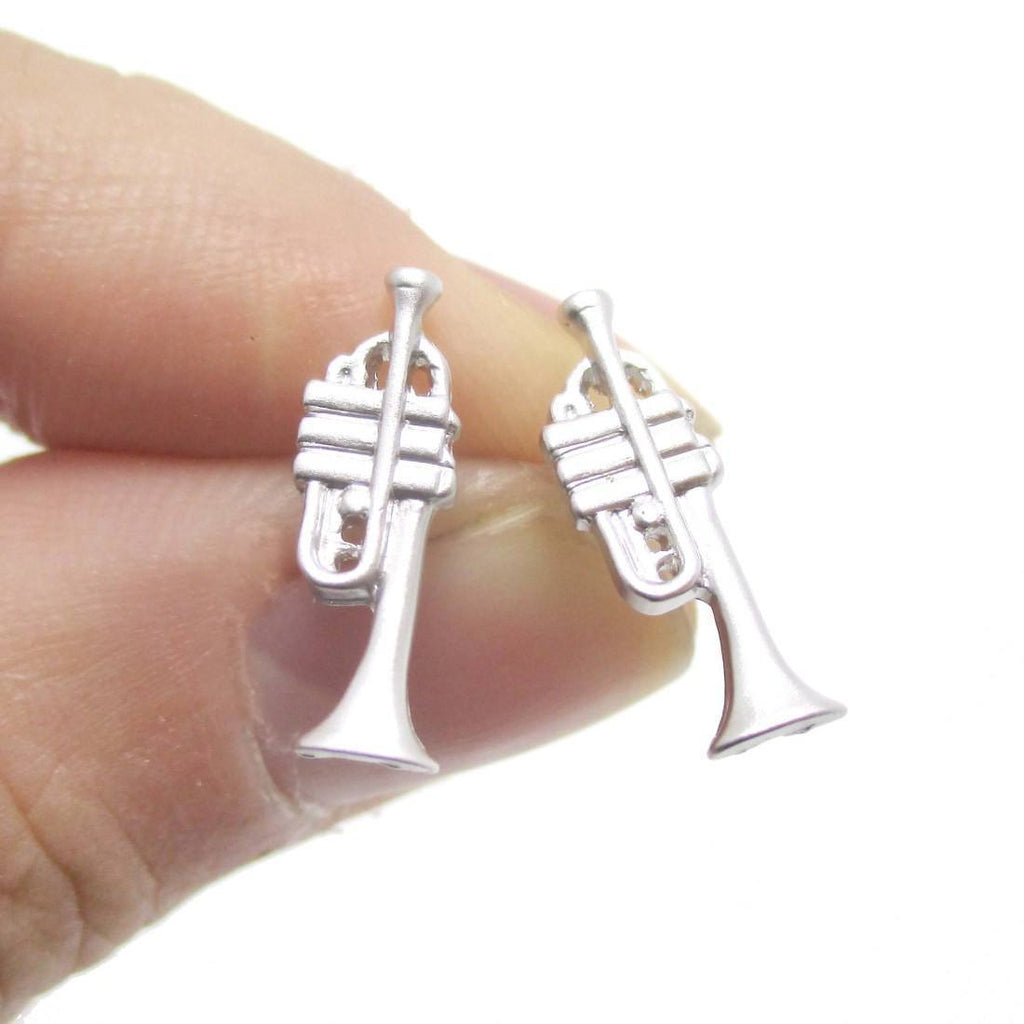 Trumpet earrings hot sale